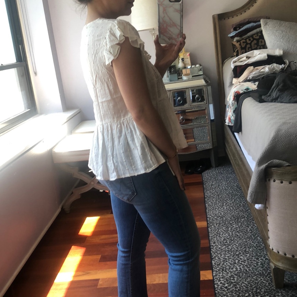 Zara Basic Top Size Small - image 3